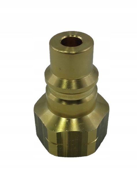 Nakrętka na butlę do czynnika R1234yf + szybkozłączka wysokiego ciśnienia zdjęcie 1