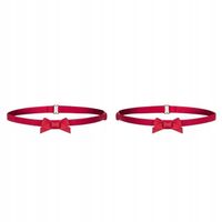Promees garters JESSICA red Podwiązki studniowka bal OneSize