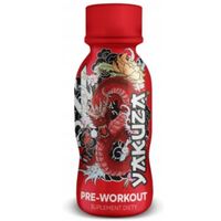 12x MOCNY Shot Energetyczny YAKUZA PREWORKOUT przedtreningówka ENERGIA SIŁA