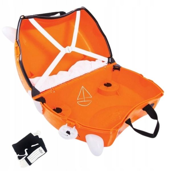 Walizka Jeżdżąca Dziecięca Tygrysek 18L Trunki zdjęcie 3