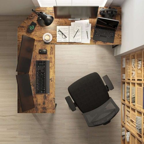 Biurko narożne BRAGA RUSTIC na Arena.pl