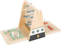 Gra strategiczna Statki drewniana solidna