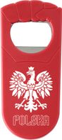 OTWIERACZ do piwa Z NADRUKIEM UV personalizowany z napisem POLSKA