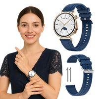 Pasek do Garmin Forerunner 255S 265S Vivoactive Venu4S niebieski bransoleta