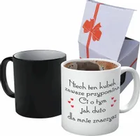 MAGICZNY KUBEK TERMICZNY PREZENT NA WALENTYNKI ROCZNICĘ DLA ZAKOCHANYCH W37