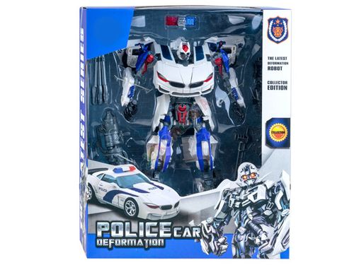 Auto Policyjne Robot Transformer Policja ZA0900 na Arena.pl