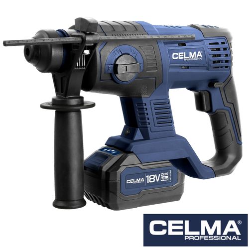 Młot udarowo-obrotowy CELMA Professional PRWg 2-20OBS 18V 1x4Ah SDS Plus 2J na Arena.pl
