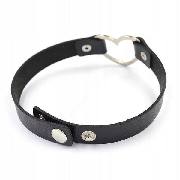 Modny choker Punk Gothic Steam Punk czarny zdjęcie 5