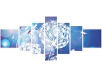 160CM 70CM OBRAZ 7 ELEM DMUCHAWCE ABSTRAKCYJNYM TLE ŚCIENNY