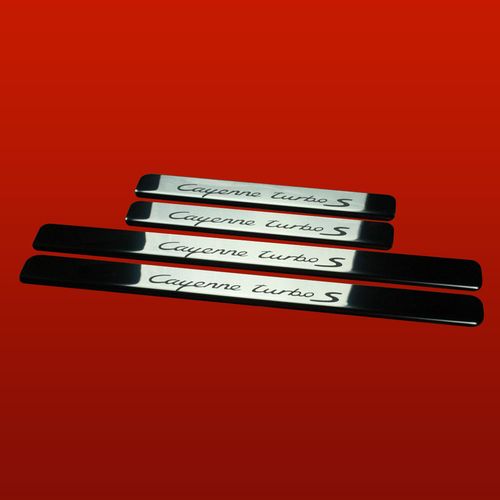 Listwa progowa PORSCHE CAYENNE 957 TURBO S Stal nierdzewna 304 połysk 4szt na Arena.pl