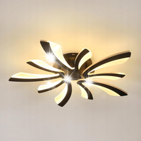 LAMPA SUFITOWA WISZĄCA LED ŻYRANDOL CZARNY NOWOCZESNY 50W 3000K