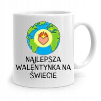 Kubek Prezent Na Walentynki Najlepsza Walentynka Z Nadrukiem Ze Zdjęciem