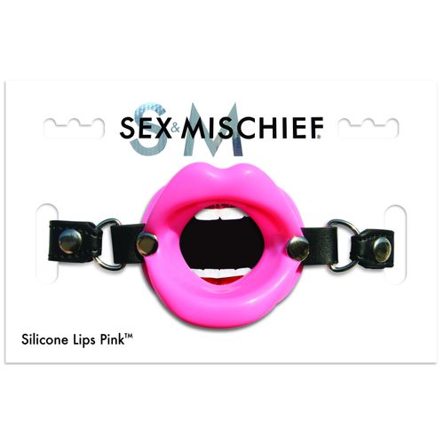 Knebel - S&M Silicone Lips Pink na Arena.pl