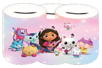 Skarbonka Ceramiczna Koci Domek Gabi