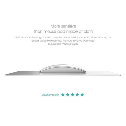 PODKŁADKA TECH-PROTECT ALUPAD MOUSE PAD SILVER na Arena.pl