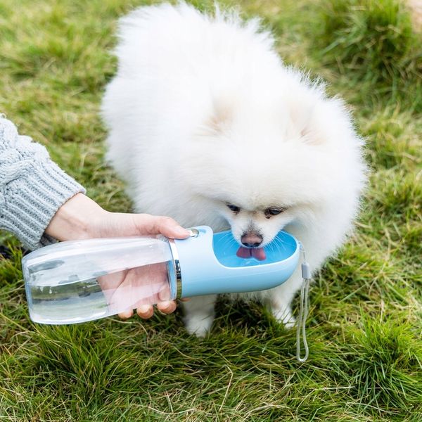Poidło dla psa Bidon z miską na Wodę 380ml zdjęcie 3