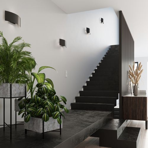 Kinkiet MAGNUS czarny na Arena.pl