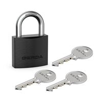 kłódka pałąkowa żeliwna czarny iron line kzzs s60 blister - mp klo 96212