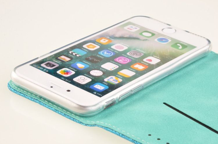 Etui Smart Brokat do APPLE iPhone 7 / 8 niebieski zdjęcie 5