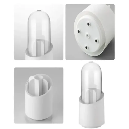 Organizer obrotowy z przykrywką pojemnik na pędzle do makijażu na Arena.pl