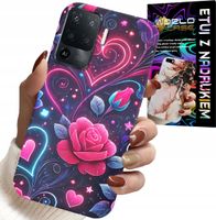 ETUI DO OPPO F19 PRO - SERCE, RÓŻA, NASTOLETNIE CASE + SZKŁO