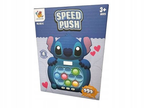 GRA ZRĘCZNOŚCIOWA POP IT ANTYSTRESOWA ELEKTRYCZNA, KOLOROWE PODŚWIETLENIE! na Arena.pl