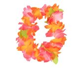 Opaska hawajska pomarańczowo różowa