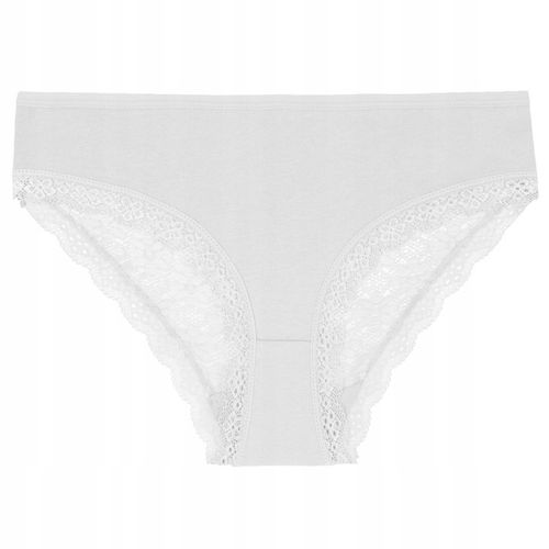 4x Koronkowe FIGI MAJTKI DAMSKIE Bawełniane Koronka Kobiecie MORAJ r. S na Arena.pl