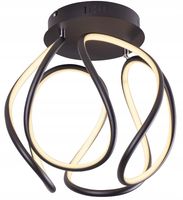 PLAFON LAMPA LED MAXLIGHT TWIST C0147 CZARNY