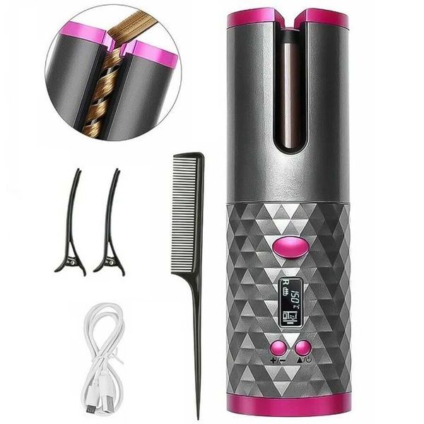 AUTOMATYCZNA LOKÓWKA DO WŁOSÓW Z POWŁOKĄ CERAMICZNĄ LCD zdjęcie 13