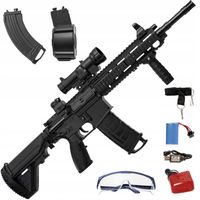 KARABIN NA KULKI ŻELOWE AUTOMAT M416 DWA MAGAZYNKI CZARNY