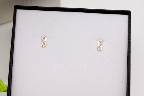 Złote kolczyki Staviori na Arena.pl