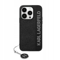 Plecki Karl Lagerfeld do Apple iPhone 13, iPhone 14, iPhone 15 czarny