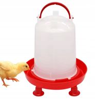 POIDŁO DLA DROBIU KUR GOŁĘBI 3L NA NÓŻKACH Z NÓŻKAMI ZAKRĘCANE HIT 3 L