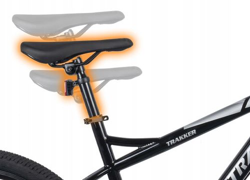 ROWER GÓRSKI MTB MANETKI 21 BIEGÓW 2 TARCZE RAMA 15" KOŁA 26" NÓŻKA na Arena.pl