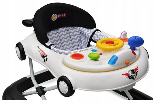 Chodzik dla dzieci RACER interaktywny ze stolikiem do zabawy miękkie koła na Arena.pl