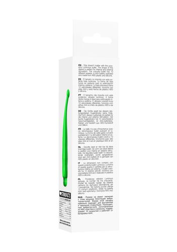 Lyra - Abs Bullet With Sleeve - 10-Speeds - Green na Arena.pl