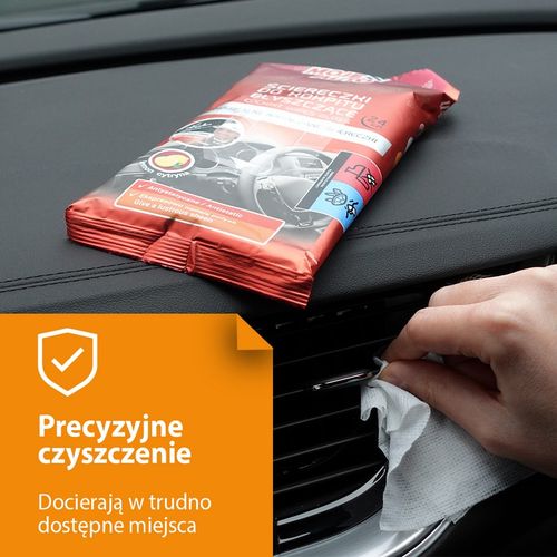 ściereczki do kokpitu błyszczące cytryna 24szt. - bis 19-056 na Arena.pl