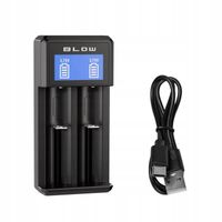 SZYBKA ŁADOWARKA BLOW DO BATERII OGNIW 18650 14500 26650 XN-109 USB-C
