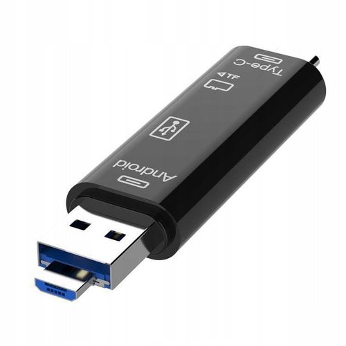 Czytnik kart microSD gniazdo USB type C / micro USB / USB 2.0 na Arena.pl