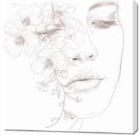 Obraz 90x90cm Kwitnąca Imersja