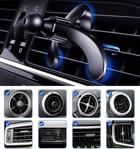 MOCNY UCHWYT SAMOCHODOWY NA TELEFON DO KRATKI na Arena.pl