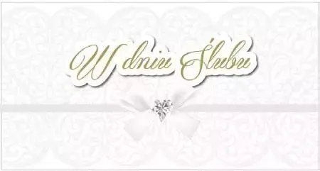 Karnet Pm-235 Ślub zdjęcie 1