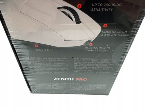 Myszka Rampage Zenith Pro 26000 DPI na Arena.pl