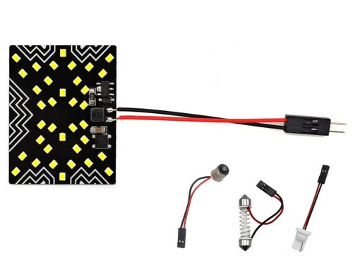 Panel 36 LED 12V W5W, C5W, C10W, BA9S, T10, SV8.5, T4W CANBUS 1100lm 12V na Arena.pl