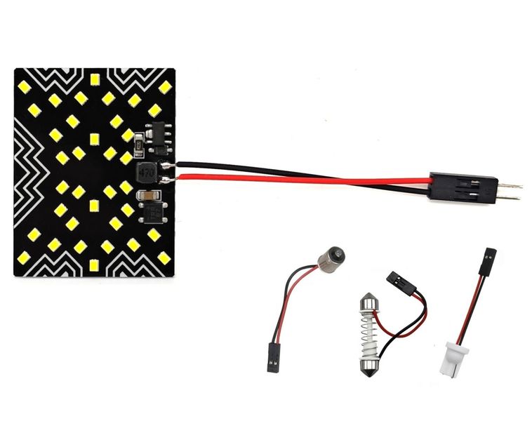 Panel 36 LED 12V W5W, C5W, C10W, BA9S, T10, SV8.5, T4W CANBUS 1100lm 12V zdjęcie 2