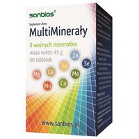 Multiminerały 60 tab - SANBIOS