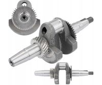 WAŁ KORBOWY DO AGREGATU POWERMAT PRZEKŁADNIA 168F GX160 GX200 STOŻEK 25mm