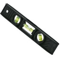 poziomica torpedo 20cm, 3 libelki, korpus abs - s/42-294-0