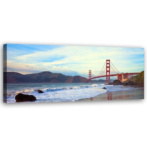 Obraz na płótnie, Golden Gate Bridge 120x40 na Arena.pl